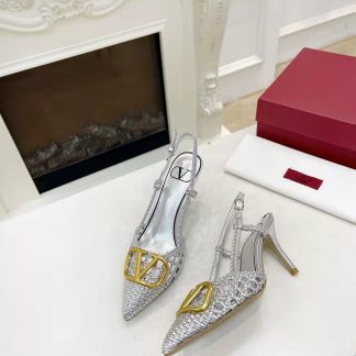 VALENTINO new women's slingback sandals high heels