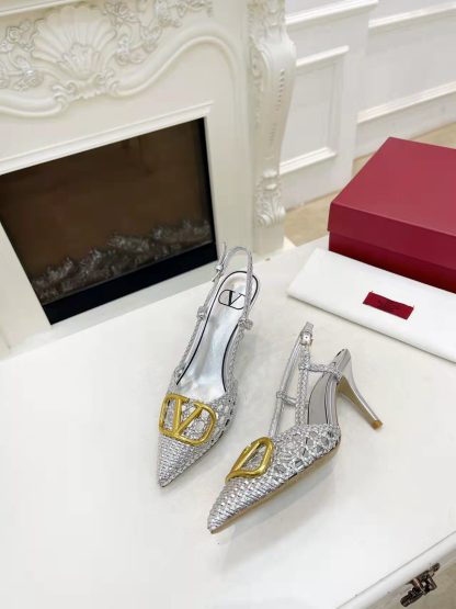 VALENTINO new women's slingback sandals high heels