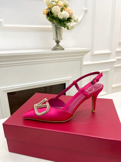 VALENTINO Elegant Style Temperament High Heels - Image 4