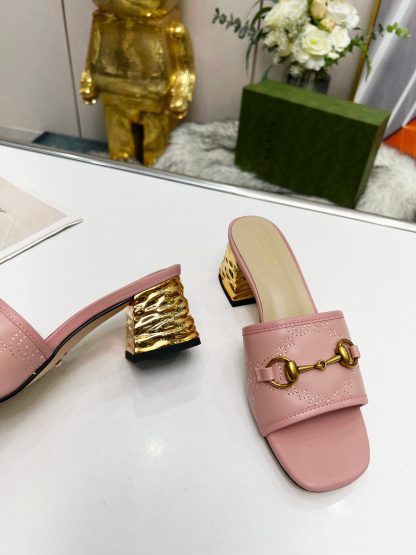 Gucci mid-heel slippers - Image 4