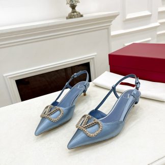 VALENTINO Elegant Style Fashionable High-Heeled Shoes