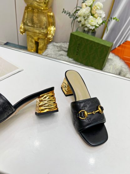 Gucci mid-heel slippers - Image 2
