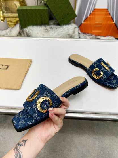 Gucci mid-heel slippers - Image 4