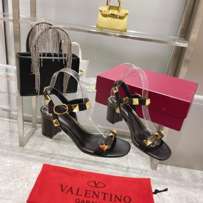 VALENTINO rivet sandals high heels - Image 3