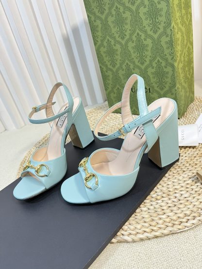Gucci Double G Horsebit Sandals for Women - Image 3