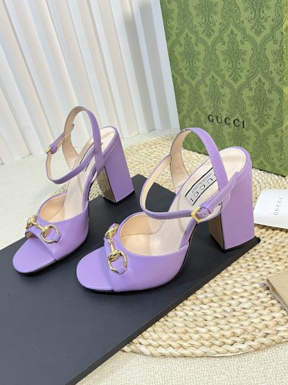 Gucci Double G Horsebit Sandals for Women - Image 3