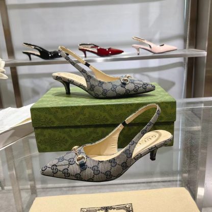 Gucci Women's Horsebit Closed Toe Sandals - Image 4