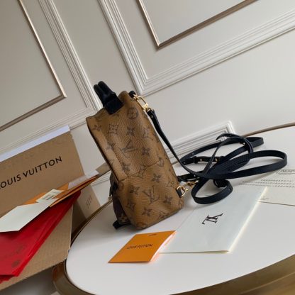 Louis Vuitton monogram backpack mini double backpack - Image 3
