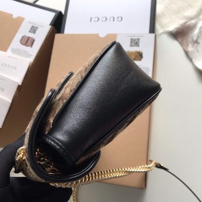 Gucci classic GG canvas delicate chain shoulder bag - Image 3