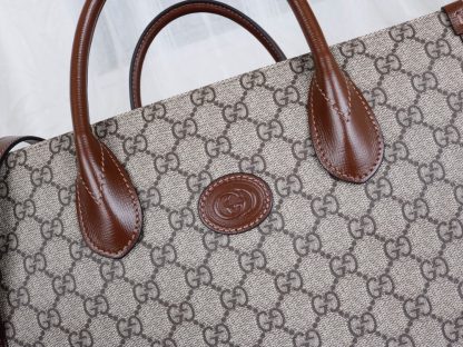 Gucci classic GG diamond quilted pattern handbag - Image 3
