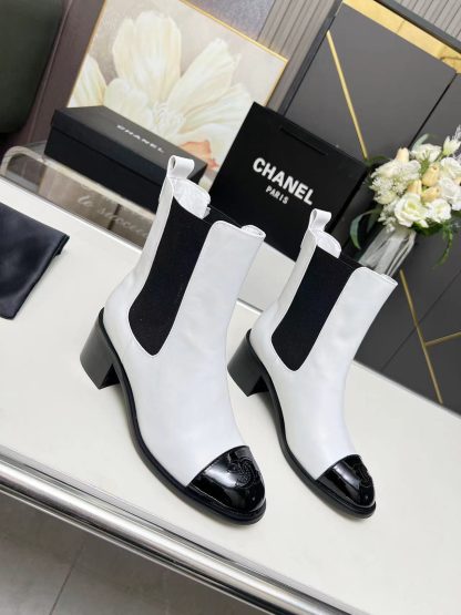 Chanel Fall/Winter White Trendy Boots - Image 2