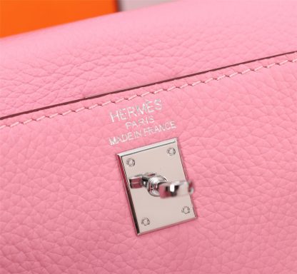 Hermès Sakura Pink Practical Handbag Size 28cm 25cm - Image 3