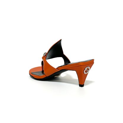 Gucci Spring and Summer Square Toe Flip Flops Classic Buckle Series - Image 3