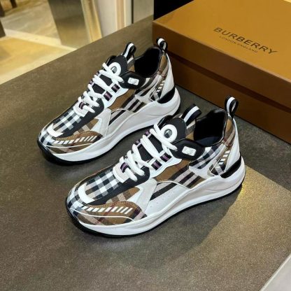 Burberry thick-soled sports shoes