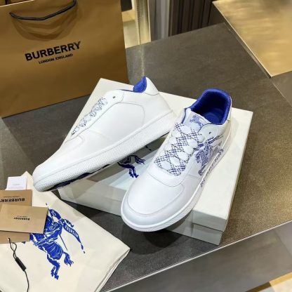 Burberry Velcro Thick-soled Sneakers - Image 4