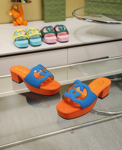 Gucci platform slippers - Image 3