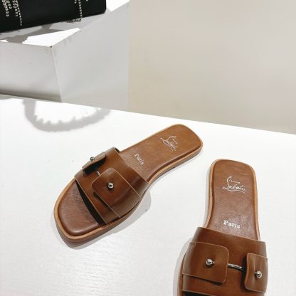 Christian Louboutin casual one-strap flat sandals - Image 3