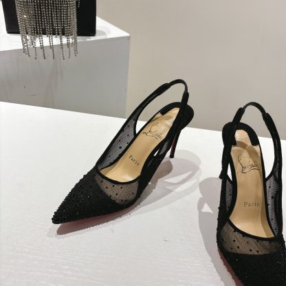 ChristianLouboutin FOLLIES STRASS Women's Crystal High Heels - Image 3
