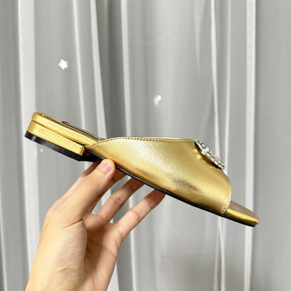Gucci stunning rhinestone slippers - Image 3
