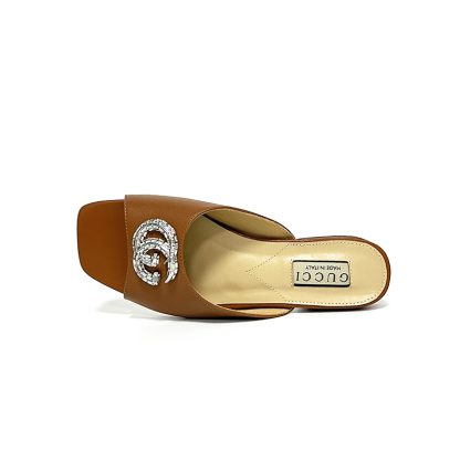 Gucci stunning rhinestone slippers - Image 2