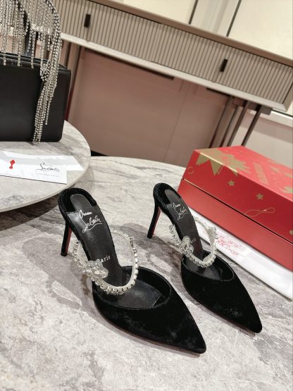 ChristianLouboutin exquisite chain sandals high heels - Image 2