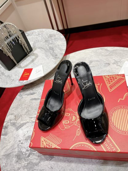 ChristianLouboutin exquisite fish mouth sandals high heels - Image 3