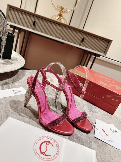Christian Louboutin Queen Scepter Sandals High Heels - Image 3