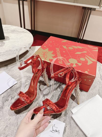Christian Louboutin Queen Scepter Sandals High Heels - Image 3
