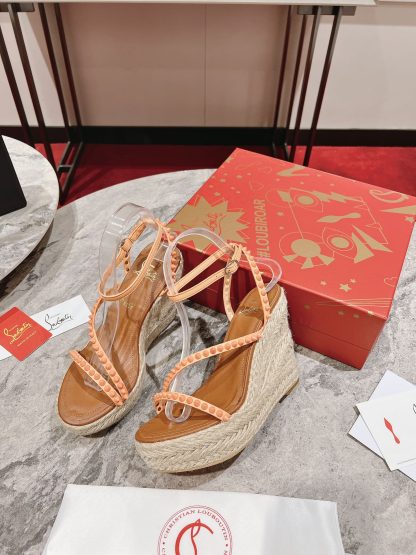 ChristianLouboutin wedge sandals - Image 3