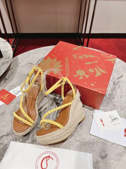 ChristianLouboutin wedge sandals - Image 3