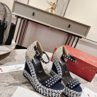 ChristianLouboutin wedge sandals