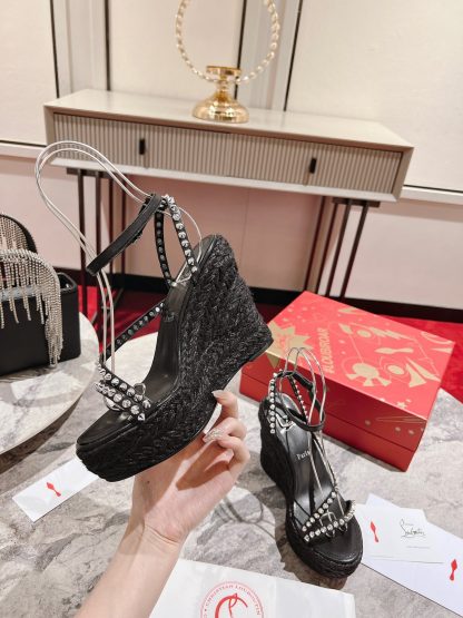 ChristianLouboutin wedge sandals - Image 3