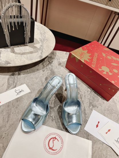 Christian Louboutin stylish peep-toe high heels - Image 3