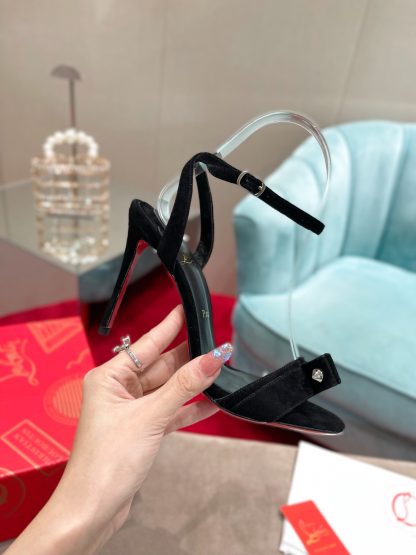 ChristianLouboutin double spike sandals high heels - Image 3