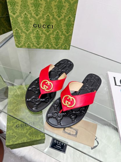 Gucci flat flip flops - Image 3