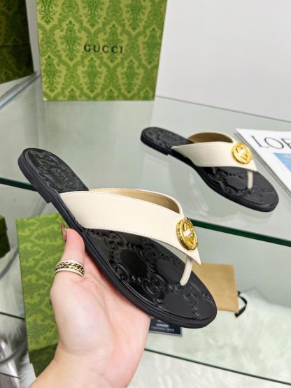 Gucci flat flip flops - Image 2