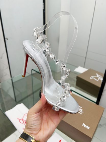 ChristianLouboutin new diamond sandals and high heels - Image 3