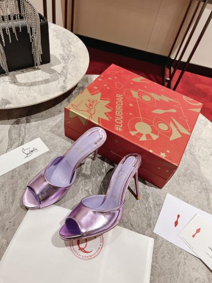 ChristianLouboutin fish mouth sandals high heels - Image 3