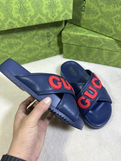 Gucci cross-over slippers - Image 4