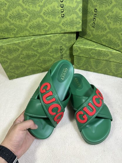 Gucci cross-over slippers - Image 4