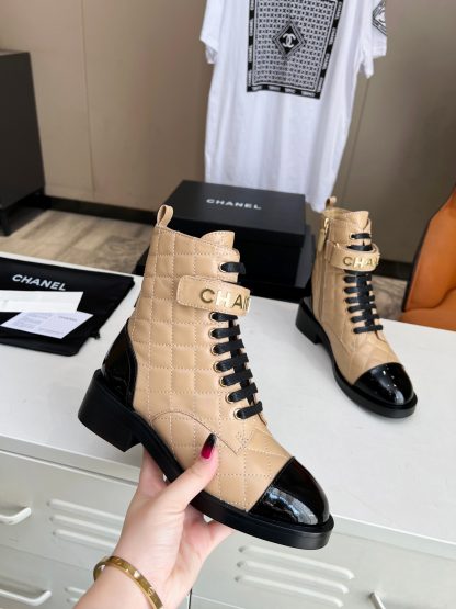Chanel apricot leather boots worth putting away in the closet for autumn and winter - Image 2