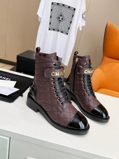 Chanel red leather boots worth putting in your wardrobe for autumn and winter - Image 2