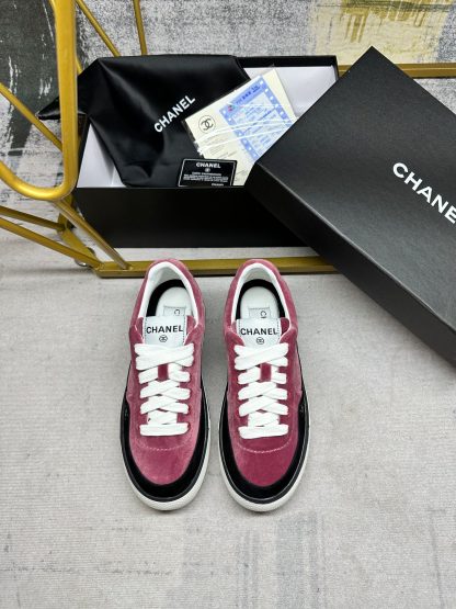 Chanel's latest red and black couple sports casual shoes - Image 3