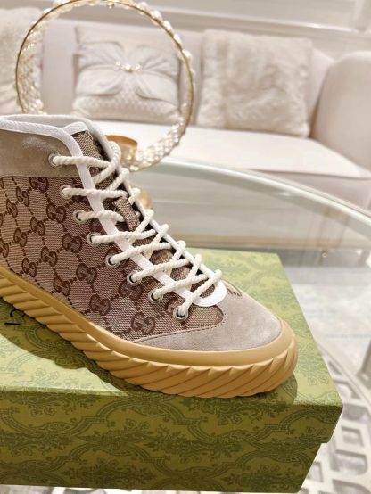 Chanel early spring new brown bow high-end casual shoes - Image 3