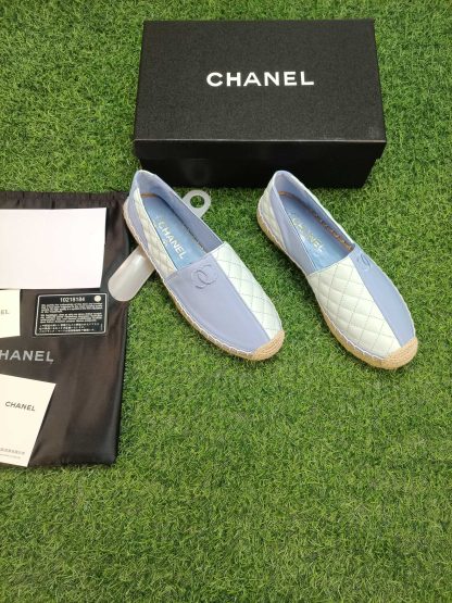 Chanel's new spring sunshine blue and white fisherman shoes - Image 2