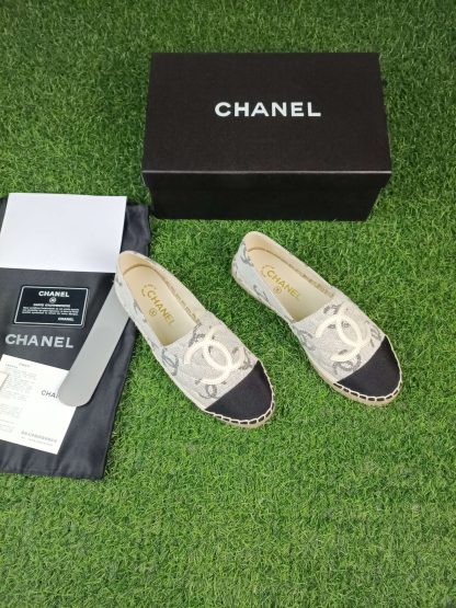 Chanel early spring sunshine gray and black new fisherman shoes - Image 2