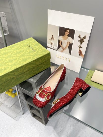 Gucci's new horsebit chunky heel shoes for early spring - Image 3
