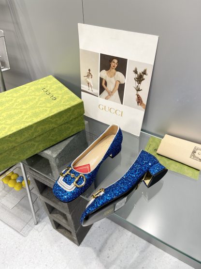 Gucci's new horsebit chunky heel shoes for early spring - Image 3