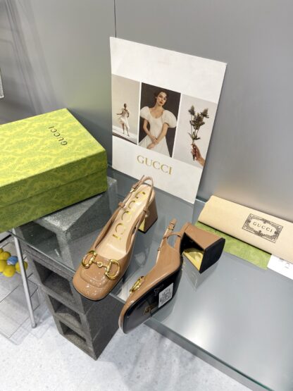 Gucci's new horsebit chunky heel shoes for early spring - Image 3
