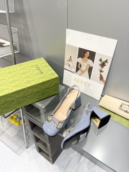 Gucci's new horsebit chunky heel shoes for early spring - Image 3